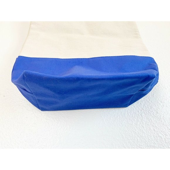 Intel Logo Canvas Bag Blue Ivory Bag Collectibles - Picture 5 of 6